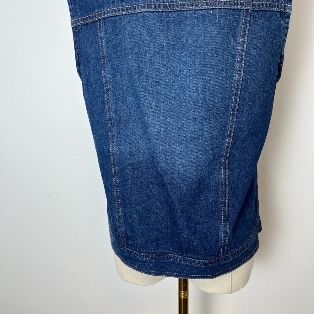 Cotton On Outerwear Denim Sleeveless vest - Picture 7 of 8